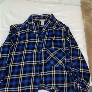 Blue long sleeve shirt. Cowgirl Style